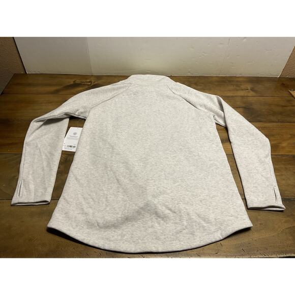 Athleta Women’s Size Medium Cozy Karma Asym Pullover Sweatshirt Gray NWT - Picture 14 of 14